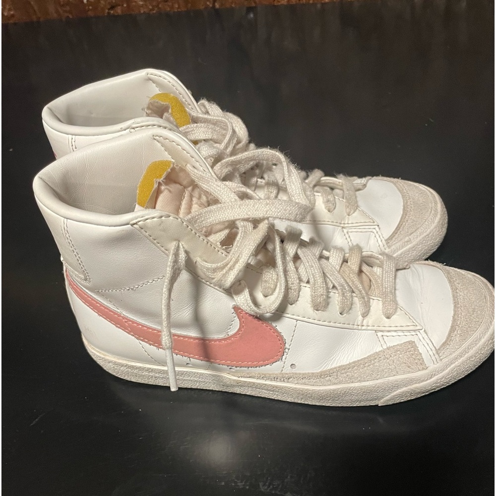 Nike Blazer High White Pink Foam Rare Shoes Size Basketball Casual